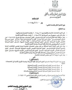 بدء دراسة الماجستير بجامعة الأهرام الكندية 