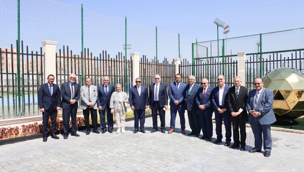 FB IMG 1788011225772 جامعة المنصورة الأهلية تنتهي من تجهيز منطقة متكاملة على مساحة 8 آلاف متر.. جامعة المنصورة الأهلية تنتهي من تجهيز منطقة متكاملة للخدمات والأنشطة الطلابية موقع في الجامعة