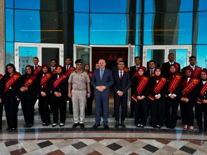 IMG 20260801 WA0022 رئيس جامعة قناة السويس يشارك في المؤتمر العلمي رئيس جامعة قناة السويس يشارك في المؤتمر العلمي الدولي السادس للاتصالات لدعم البحث العلمي والابتكار موقع في الجامعة