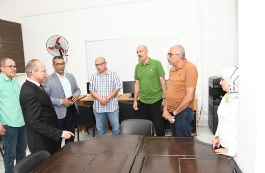 IMG 20260804 WA0063 وزير التعليم العالي يتفقد مكتب التنسيق الرئيسي قبل انطلاق المرحلة الأولى غدًا.. جامعة قناة السويس تعلن جاهزية مكتب التنسيق ومعامل الحاسب الآلي موقع في الجامعة
