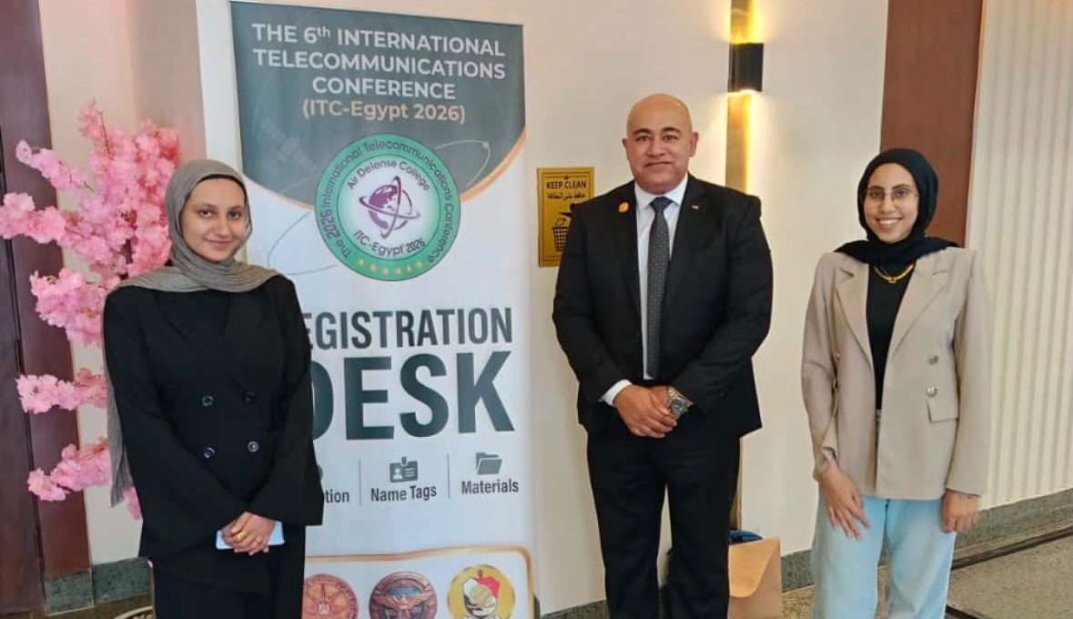 IMG 20260810 WA0060 جامعة باديا إنجاز بحثي جديد لجامعة باديا .. 5 أبحاث لطلاب علوم الحاسب في المؤتمر الدولي للاتصالات موقع في الجامعة