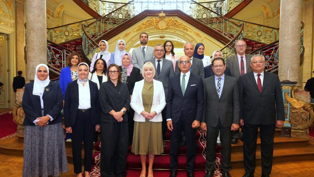 IMG 20260813 WA0081 جامعة إكستر البريطانية تدشن أول حرم دولي لها في مصر لأول مرة في شمال إفريقيا.. جامعة إكستر البريطانية تدشن أول حرم دولي لها في مصر بالتعاون مع عين شمس موقع في الجامعة