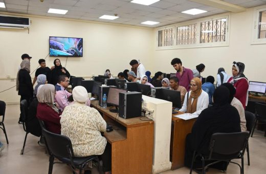 معامل تنسيق جامعة عين شمس تستقبل 620 طالبًا 