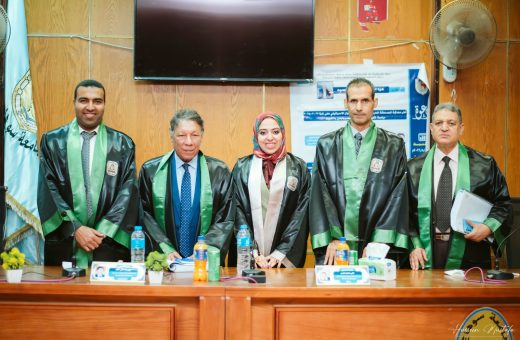 IMG 20260816 WA0037 الدكتور باحثة بإعلام سوهاج تحصل على الماجستير بامتياز عن تغطية الصحافة العربية للعدوان على غزة موقع في الجامعة