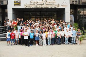 كلية تمريض عين شمس تستقبل طلاب جامعة الطفل 