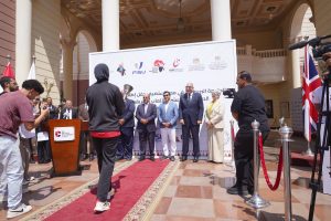 الجامعة البريطانية تستضيف شعلة الألعاب الأفريقية للجامعات «القاهرة 2026»