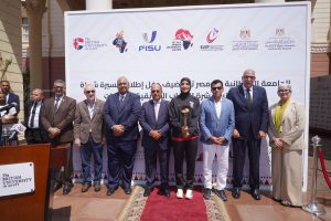 الجامعة البريطانية تستضيف شعلة الألعاب الأفريقية للجامعات «القاهرة 2026»