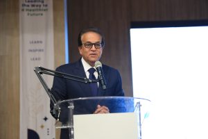IMG 20260827 WA0133 الصحة والتعليم العالي يشهدان إنجاز جامعة العلمين وزيرا الصحة والتعليم العالي يشهدان إنجاز جامعة العلمين الدولية.. أول جامعة معززة للصحة في مصر وإفريقيا موقع في الجامعة