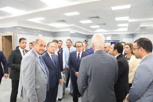 IMG 20260827 WA0147 الصحة والتعليم العالي يشهدان إنجاز جامعة العلمين وزيرا الصحة والتعليم العالي يشهدان إنجاز جامعة العلمين الدولية.. أول جامعة معززة للصحة في مصر وإفريقيا موقع في الجامعة