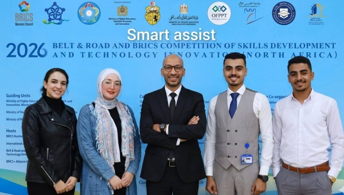 IMG 20260829 WA0020 جامعة طيبة التكنولوجية تواصل حصد التتويجات الدولية 5 ميداليات وجائزة التميز.. جامعة طيبة التكنولوجية تواصل حصد التتويجات الدولية موقع في الجامعة