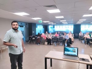 IMG 20260829 WA0043 جامعة عين شمس تدعم الباحثين بورشة مجانية جامعة عين شمس تدعم الباحثين بورشة مجانية عن «المعلوماتية الحيوية والطب الدقيق» موقع في الجامعة