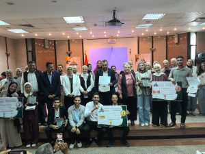 IMG 20260831 WA0104 زراعة عين شمس من الفكرة إلى التطبيق.. طلاب زراعة عين شمس يستعرضون مشروعاتهم في أول مؤتمر علمي  موقع في الجامعة
