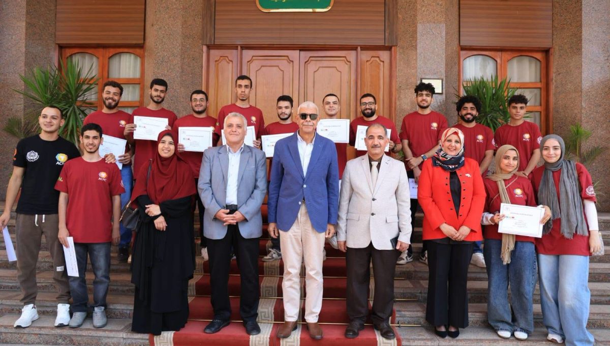 IMG 0706 جامعة المنوفية جامعة المنوفية تتألق عالميًا.. 9 فرق تتأهل لنهائيات البرمجة التنافسية موقع في الجامعة