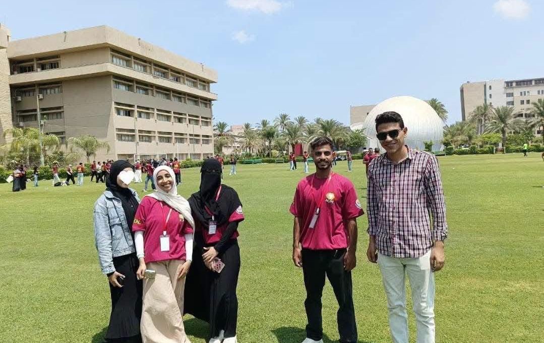 IMG 9726 جامعة حلوان التكنولوجية في أول مشاركة.. طلاب جامعة حلوان التكنولوجية يتألقون في ECPC 2026 موقع في الجامعة