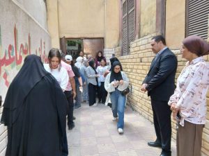 IMG 9880 تعليم القاهرة قبل انطلاق الدراسة.. جولات ميدانية مكثفة من «تعليم القاهرة» لمتابعة جاهزية المدارس موقع في الجامعة