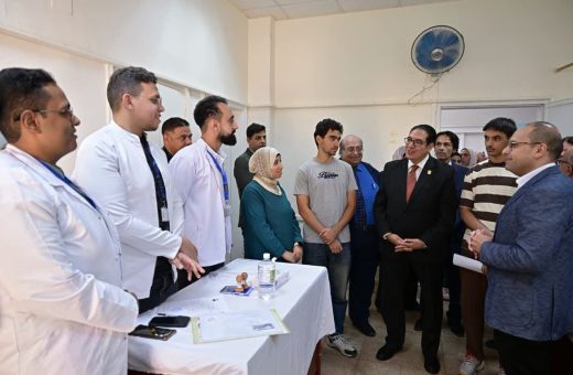 FB IMG 1788678020518 جامعة العاصمة تعلن فتح باب التقديم للماجستير المهني رئيس جامعة القاهرة يتفقد الكشف الطبي للطلاب الجدد.. ويعلن تفاصيل «منصة أثر» و40 ساعة عمل مجتمعي موقع في الجامعة