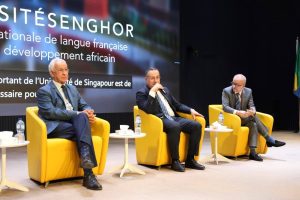 وزير التعليم العالي يتفقد جامعة سنجور
