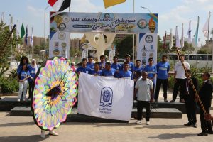وفود شباب الجامعات تصل المنيا للمشاركة في الأسبوع الـ14