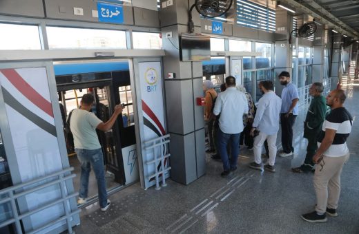 خريطة الأتوبيس الترددي BRT الجديدة