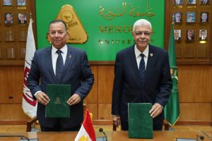 FB IMG 1790762430188 تعاون بين جامعتي المنصورة الجديدة والمنوفية لتأهيل خريجي القطاع الصحي لسوق العمل.. تعاون بين جامعتي المنصورة الجديدة والمنوفية في التدريب الطبي موقع في الجامعة