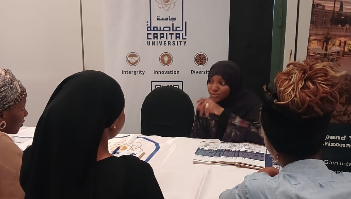 IMG 20260901 WA0004 جامعة العاصمة جامعة العاصمة تعزز حضور التعليم المصري في نيجيريا.. إقبال من الطلاب وأولياء الأمور على برامجها الأكاديمية موقع في الجامعة