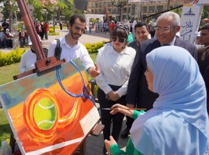 جامعة عين شمس تحتضن شعلة القاهرة 2026