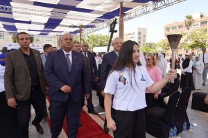 IMG 20260901 WA0102 جامعة عين شمس تحتضن شعلة القاهرة 2026 جامعة عين شمس تحتضن شعلة «القاهرة 2026» قبل انطلاق دورة الألعاب الإفريقية للجامعات موقع في الجامعة