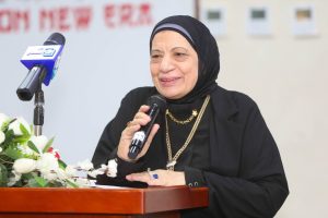 الدكتورة كريمة عبدالكريم، رئيس مجلس أمناء الجامعة المصرية الصينية