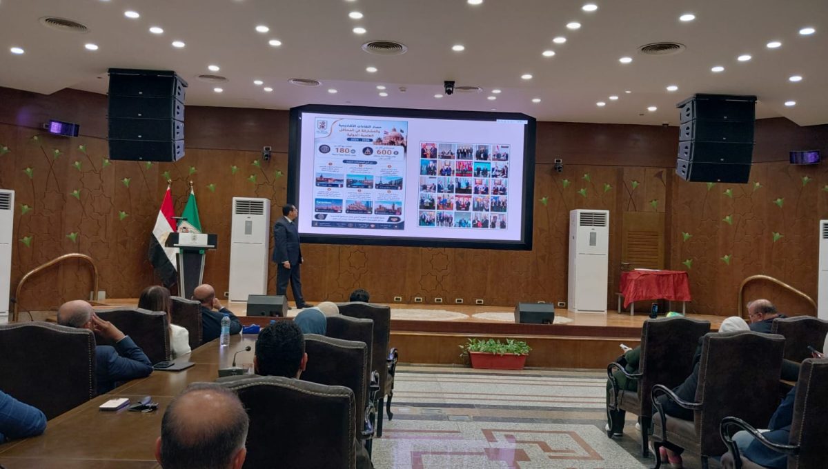 IMG 20260906 WA0019 جامعة القاهرة بالأرقام.. جامعة القاهرة تستعرض حصاد عامين من التطوير و118 عالمًا بقائمة ستانفورد موقع في الجامعة