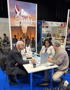 جامعة المنوفية والمنوفية الأهلية تعززان شراكاتهما الدولية في «EAIE 2026» بلقاءات مع جامعات عالمية