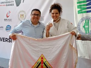 طالبة حقوق بنها تحصد برونزية الجودو في دورة الألعاب الإفريقية للجامعات «القاهرة 2026» 2 طالبة حقوق بنها تحصد برونزية الجودو في دورة الألعاب الإفريقية للجامعات «القاهرة 2026»