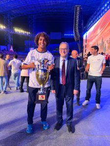 IMG 20260917 WA0106 الجامعة الأمريكية بالقاهرة للمرة الثالثة.. الجامعة الأمريكية بالقاهرة تحصد لقب دورة الألعاب الإفريقية للجامعات بـ61 ميدالية موقع في الجامعة