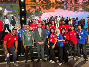 ذهبية تنس الطاولة وشراكة تكنولوجية.. الجامعة المصرية للتعلم الإلكتروني تختتم مشاركتها في «القاهرة 2026» 4 IMG 20260917 WA0123 الجامعة المصرية للتعلم الإلكتروني ذهبية تنس الطاولة وشراكة تكنولوجية.. الجامعة المصرية للتعلم الإلكتروني تختتم مشاركتها في «القاهرة 2026» موقع في الجامعة