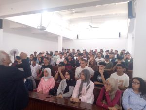 IMG 20260919 WA0124 جامعة قناة السويس طلاب جامعة قناة السويس في الكليات من أول يوم.. انتظام الدراسة وبرنامج خاص لاستقبال الجدد موقع في الجامعة