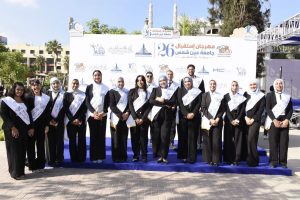 جامعة عين شمس تحتفل باستقبال الطلاب في العام الدراسي الجديد