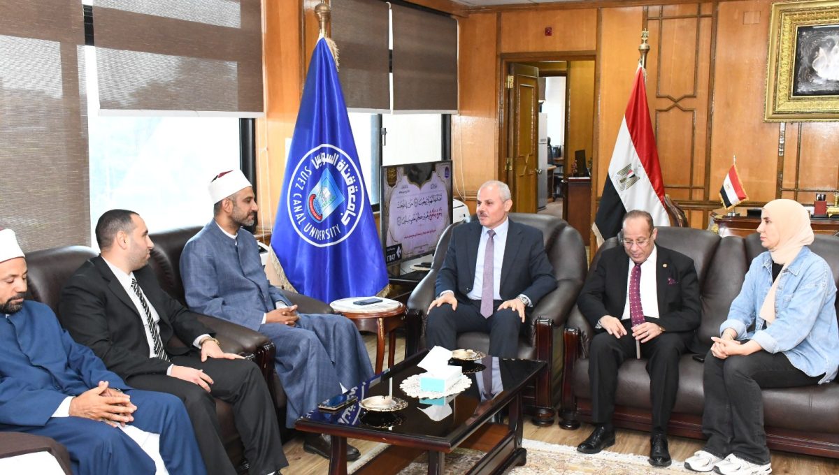 IMG 20260922 WA0024 جامعة قناة السويس تستعد لسلسلة ندوات توعوية وعي وثقافة وانتماء.. جامعة قناة السويس تستعد لسلسلة ندوات توعوية بالتعاون مع الأزهر موقع في الجامعة