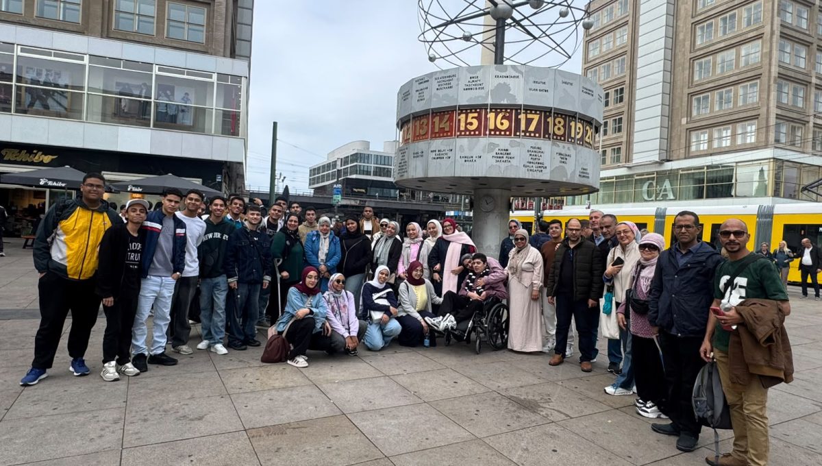 IMG 20260923 WA0025 أوائل الثانوية العامة يتحدثون عن تجربتهم أوائل الثانوية العامة يتحدثون عن تجربتهم من قلب ألمانيا في ضيافة الجامعة الألمانية ببرلين موقع في الجامعة