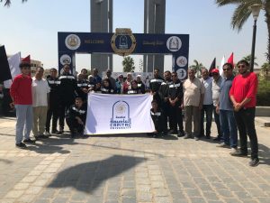 مشاركة جامعة العاصمة في أسبوع شباب الجامعات بالمنيا