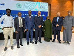 IMG 20260925 WA0106 عين شمس تعزز تعاونها الأكاديمي مع جامعة الجزيرة بعد تخريج 15 طبيبًا.. عين شمس تعزز تعاونها الأكاديمي مع جامعة الجزيرة بالصومال موقع في الجامعة