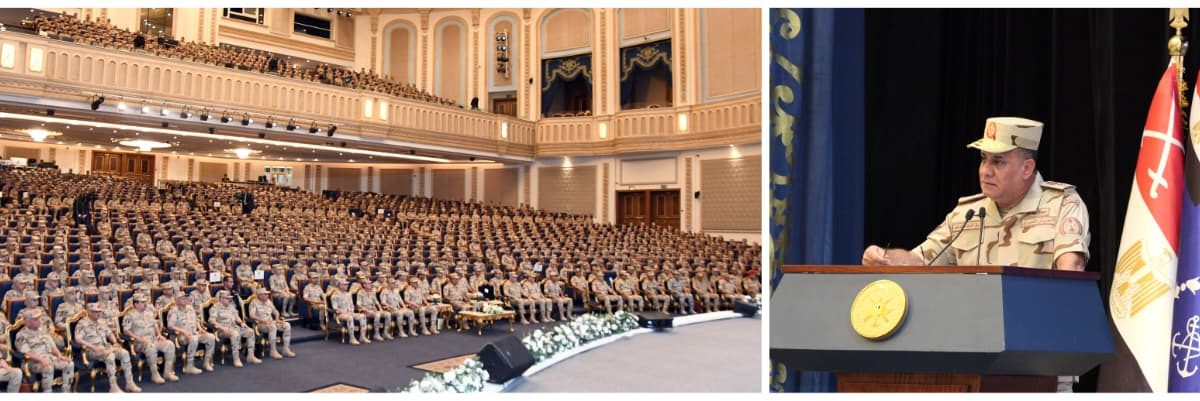 IMG 20260926 WA0032 وزير الدفاع يلتقي أطقم التمريض العسكري وزير الدفاع يلتقي أطقم التمريض العسكري.. تأكيد على تطوير المنظومة الطبية بالقوات المسلحة موقع في الجامعة