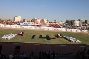 IMG 20260926 WA0141 جامعة العاصمة جامعة العاصمة تشارك بـ140 طالبًا ومشرفًا في أسبوع شباب الجامعات الرابع عشر بالمنيا موقع في الجامعة