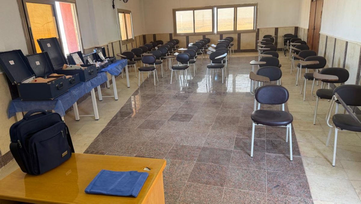 IMG 20260928 WA0151 جامعة أسوان تفتتح 3 معامل حديثة بكلية التمريض لتأهيل كوادر صحية لسوق العمل.. جامعة أسوان تفتتح 3 معامل حديثة بكلية التمريض موقع في الجامعة