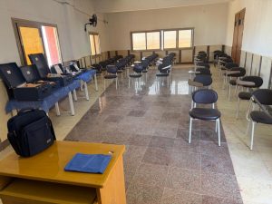 IMG 20260928 WA0151 جامعة أسوان تفتتح 3 معامل حديثة بكلية التمريض لتأهيل كوادر صحية لسوق العمل.. جامعة أسوان تفتتح 3 معامل حديثة بكلية التمريض موقع في الجامعة