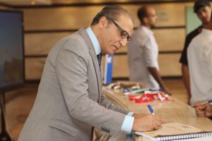 بحضور رئيس مجلس الأمناء ورئيس الجامعة.. جامعة مصر الجديدة تحتفل باستقبال طلاب الدفعة الأولى 6 جامعة مصر الجديدة تحتفل باستقبال طلاب الدفعة الأولى
