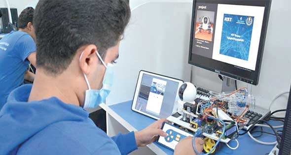 IMG 1483 الكلية التكنولوجية بأبو غالب 2026 بمجموع 65%.. فتح باب التقديم بالكلية التكنولوجية بأبو غالب 2026 موقع في الجامعة