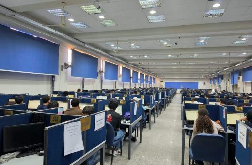 IMG 1606 المدن الجامعية بجامعة المنصورة 2026 2000 طالب.. طب قصر العيني بجامعة القاهرة يجري اختبارات القدرات للبرنامج المتكامل «الأيبكا» موقع في الجامعة