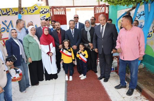 IMG 2084 محافظ القاهرة يعلن دخول 20 مدرسة جديدة في أول يوم دراسي.. محافظ المنوفية يتفقد مدارس قويسنا ويقرر صرف 50 ألف جنيه لمدرسة متميزة موقع في الجامعة
