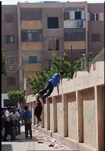 هروب طلاب مدرسة عبدالمنعم رياض