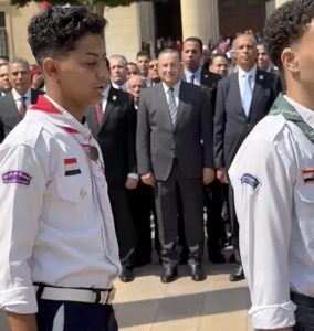 وزير التعليم العالي ورئيس جامعة القاهرة يشهدان مراسم تحية العلم مع انطلاق العام الجامعي الجديد 3 IMG 3024 رئيس جامعة القاهرة وزير التعليم العالي ورئيس جامعة القاهرة يشهدان مراسم تحية العلم مع انطلاق العام الجامعي الجديد موقع في الجامعة