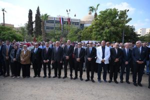 IMG 3304 جامعة الفيوم تستقبل الطلاب بالنشيد الوطني.. جامعة الفيوم تستقبل الطلاب في أول أيام العام الدراسي الجديد موقع في الجامعة